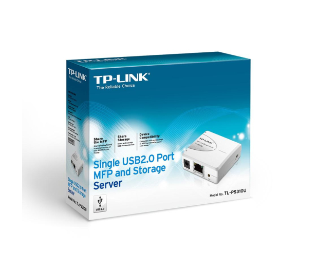 TP-Link TL-PS310U MFP (1xUSB, 1xRJ-45) - 169525 - zdjęcie 2